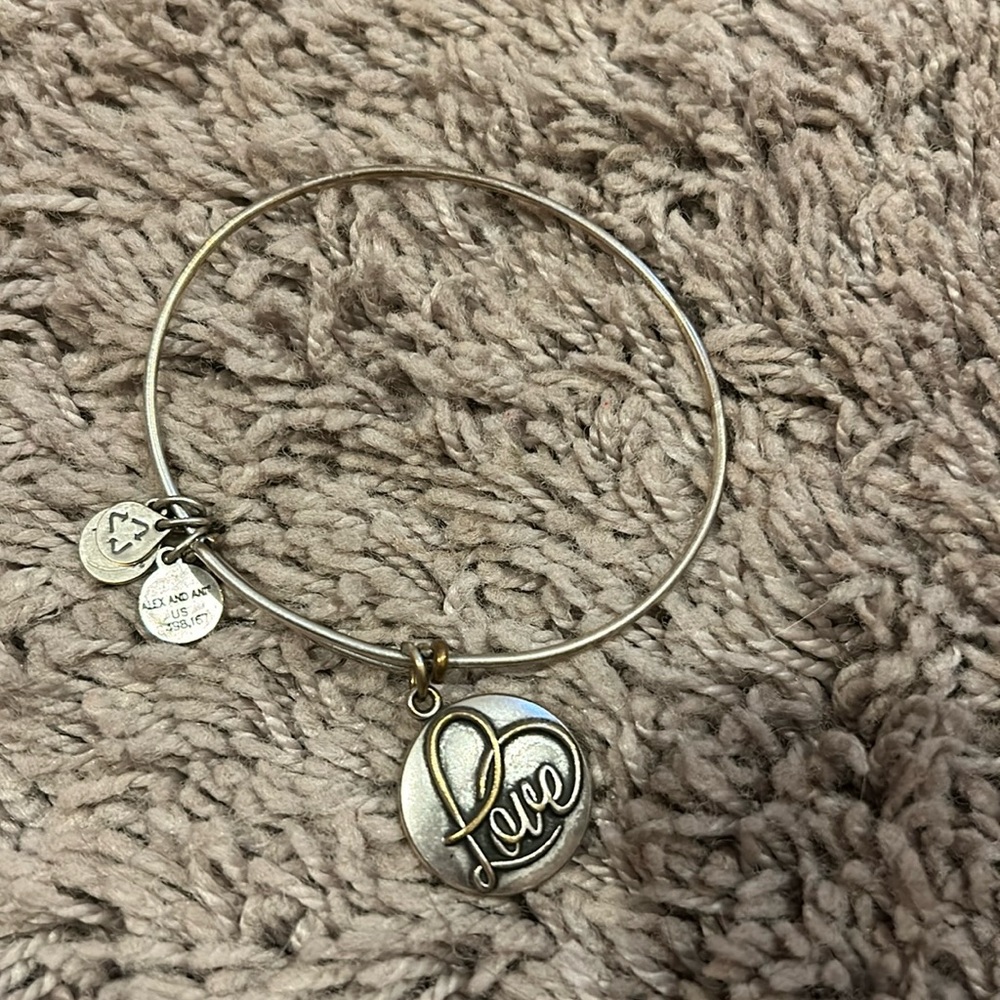 LOVE Alex and ani bracelet